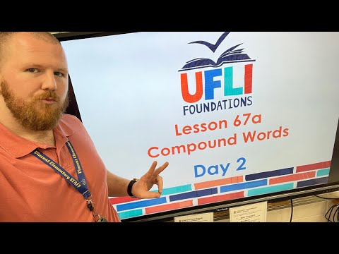 Mr. Holland’s UFLI Lesson 67a (Compound Words) Day 2