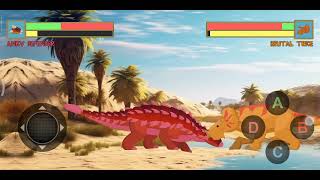 ankylosaurus fights all dinosaurs part 3