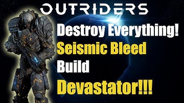 Outriders - Solo Destroyer Devastator Colosseum CT-15 Easy Clear | Best Seismic Bleeder Devastator