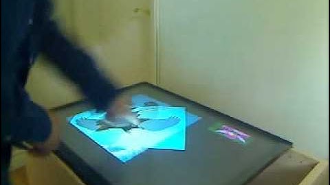 Multi-Touch Table Demo #2