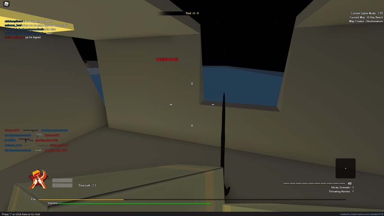 my first cor 5 trowing knife trickshot