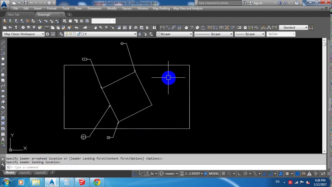 AutoCAD Leader Shape with ToolPalletes YouTube