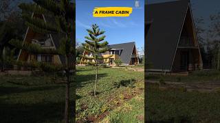 WHAT MAKES THIS A FRAME HOUSE UNIQUE N ECO FRIENDLY #A FRAME #AIRBNB