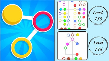 Color Dots: Level 135 , 136 – How to Solve? (Walkthrough)
