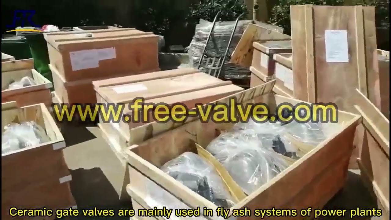 Pneumatic Ceramic Rotary Gate Valves  were sent to Vietnam power plant