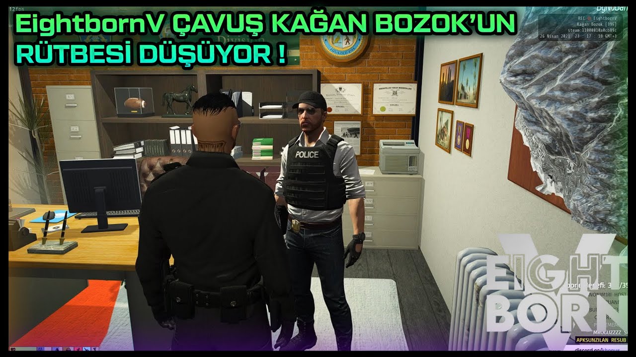 EightbornV ÇAVUŞ KAĞAN BOZOK RÜTBE DÜŞÜYOR ! - Teğmen Westfield İle Konuşması ! - EightbornV Khonus