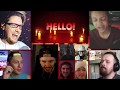 [VERSION 2.0] HELLO NEIGHBOR SONG (GET OUT) LYRIC VIDEO - DAGames [REACTION MASH-UP]#197