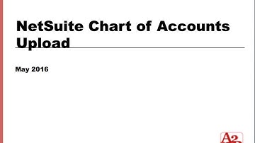 #42 | NetSuite Chart of Accounts Upload