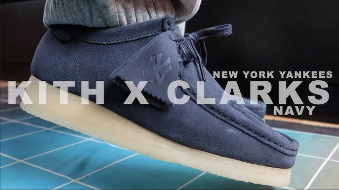 Supreme x Clarks wallabie on foot video 