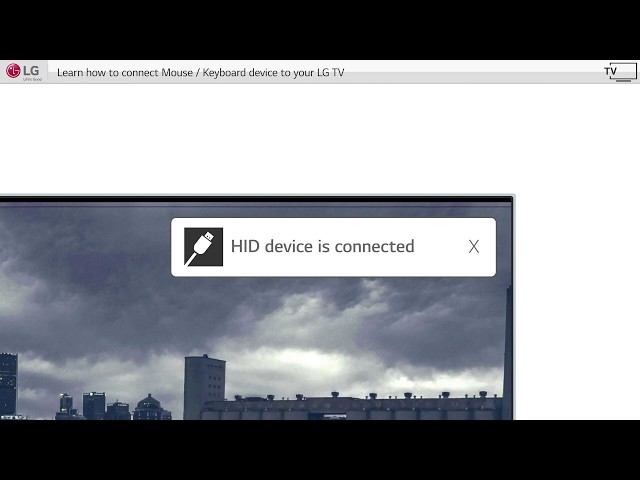 [LG WebOS TV] - Connect Mouse/Keyboard to LG Smart TVs