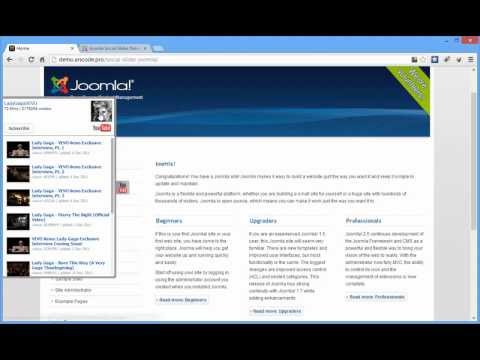 Social Slider for Joomla - how it works ?