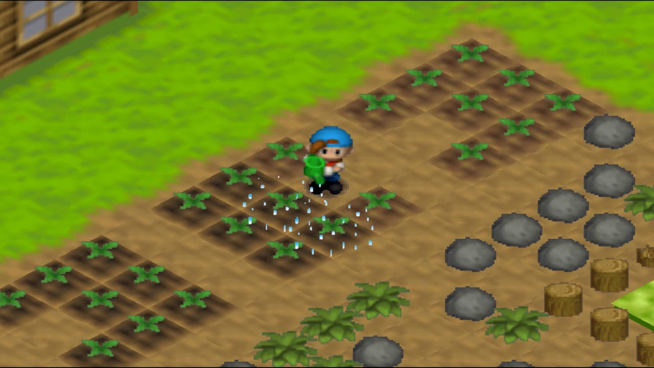 Let's Play Harvest Moon 64 Part 9 First tool upgrade YouTube