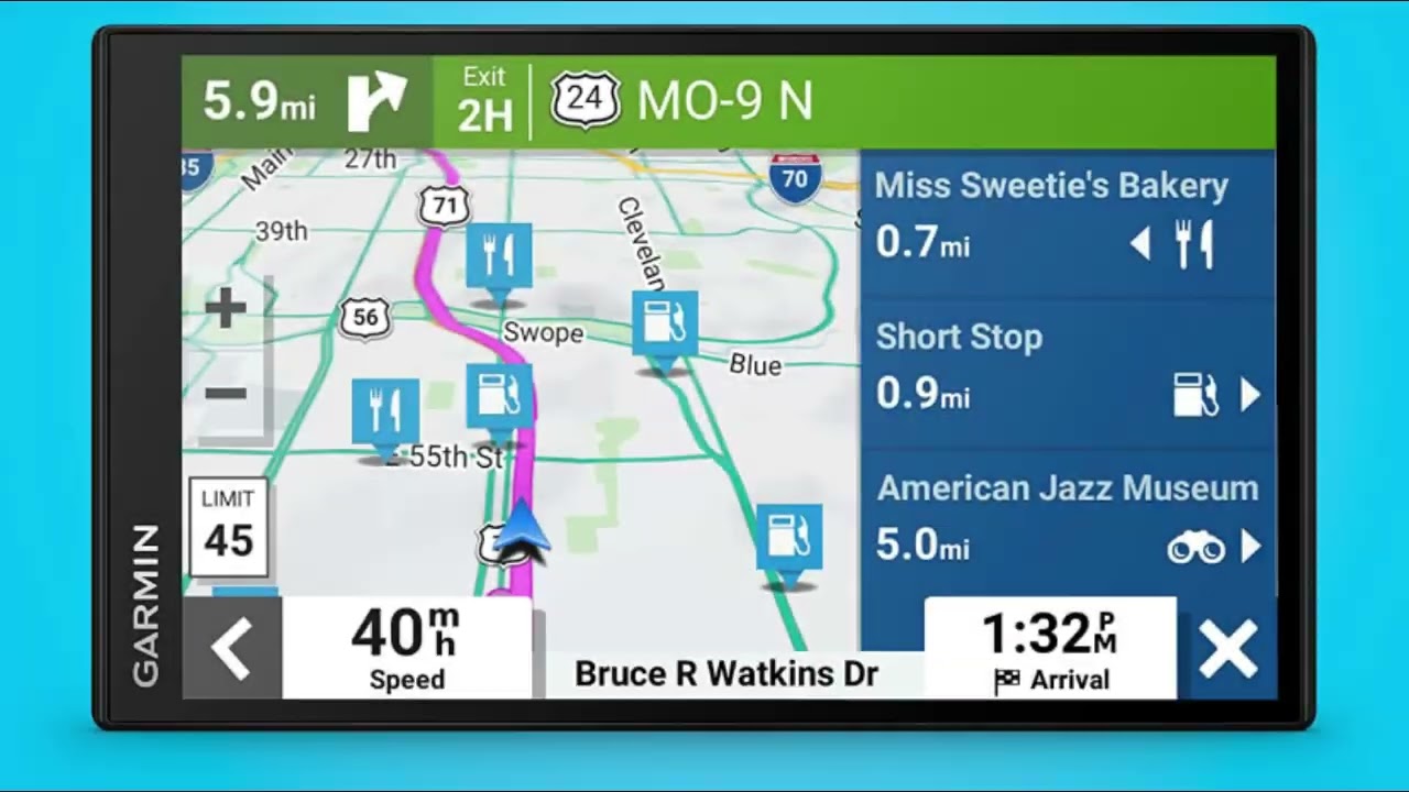 Garmin DriveSmart 76, 7-inch Car GPS Navigator with Bright, Crisp High-resolution Maps and Garmin