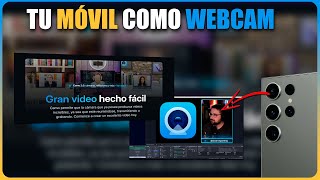 Usa tu móvil (celular) como webcam sin latencia con #camo