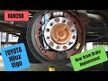 Toyota Hilux/Vigo rear drum brake replacement 2005 - 2015