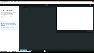 Code Academy: Animate your name