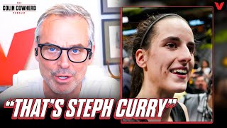 What makes Iowa's Caitlin Clark “magical” like Steph Curry & Michael Jordan | Colin Cowherd Podcast