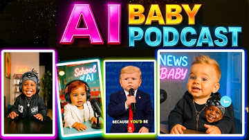 How To Create Trending Dylan Page News Baby Animations Videos Using Ai ,Talking Baby Podcast AI