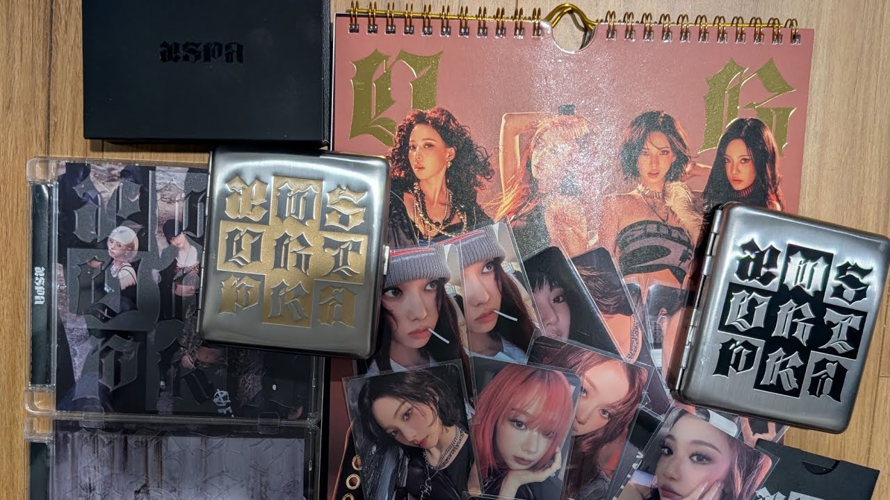 Aespa - Dirty Work - Unboxing - Dirty Code / Dirty Case / Dirty