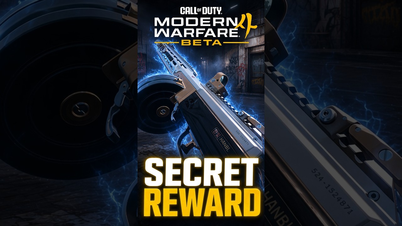 Unlock a SECRET PPSH-41 Blueprint in the MW4 Beta #mw4 #callofduty #shorts