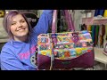 Making the Blanche Barrel Bag by Swoon Sewing Patterns - but with Binding!