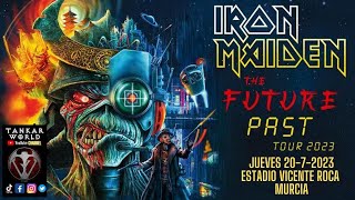 IRON MAIDEN The Future Past Tour 2072023 Murcia  Todos los temas