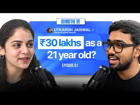 How He Made 30 LAKHS Before Turning 22 | Behind The Gig Episode 01 | Bizgurukul | @Utkarsh Jaiswal