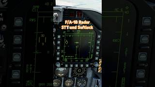 F/A-18 Radar STT and Softlock modes | DCS | Tutorial #dcs #dcsworld #f18 #aviation #shorts screenshot 5