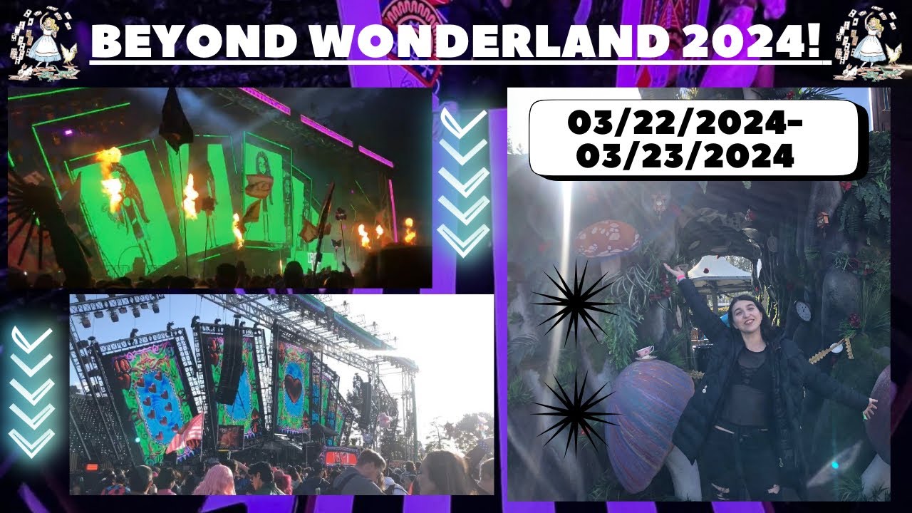 Going Down The Rabbit Hole: Beyond Wonderland 2024 Vlog - YouTube