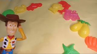 Satisfying Video 1 how to make fish with Kinetic Sand  & ASRM