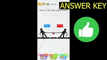 Draw 2 Save: Stickman Puzzle LEVEL 65 - How to win the tug of war - Gameplay Walkthrough Android IOS