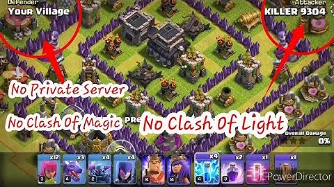I attacked my own base in clash of clans || How is it possible?😱😱😱|| How to attack my own base ||