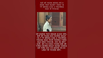 Nữ kế toán ròng rã 8 năm 