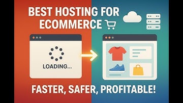 Best Hosting for eCommerce Stores 2025 | Fast, Secure & Reliable for Online Shops! 🛒