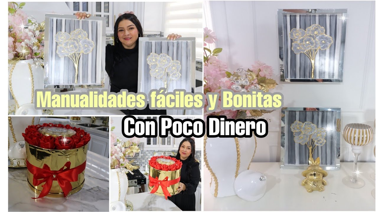 2 IDEAS PARA HACER MANUALIDADES FÁCILES