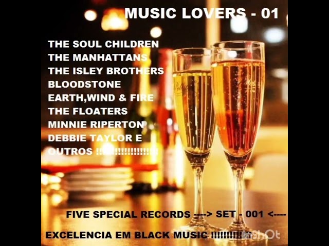 MUSIC LOVERS(01)FIVE SPECIAL RECORDS EXCELENCIA EM BLACK MUSIC class=