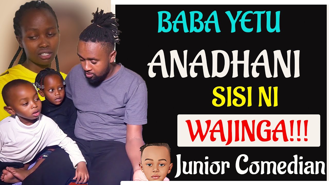 Junior Comedian and Mk Junior Wamemharibia baba yao date Kikaumana