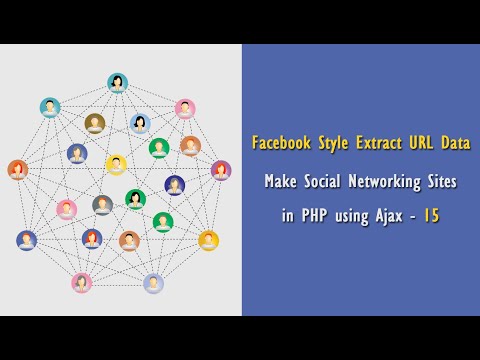 Facebook Style Extract URL Data - Make Social Networking Sites in PHP using Ajax - 15