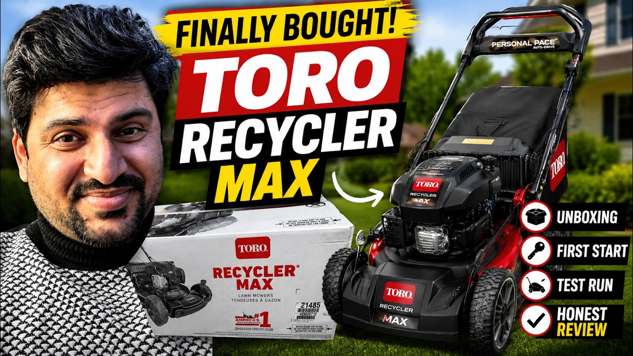 I bought the Toro MAX — full setup & cut test