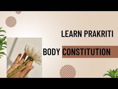 What Is Prakruti