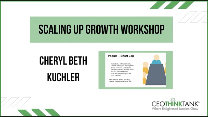 Scaling Up Growth Workshop- People