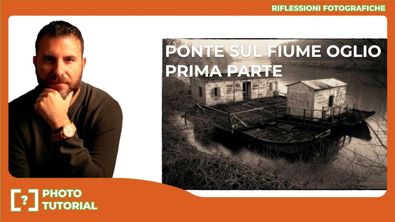 STAMPA FINE ART: Ponte sul fiume Oglio (PRIMA PARTE)