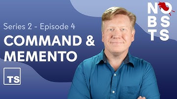 Command & Memento Patterns in Typescript (No BS TS Series 2 Episode 4)