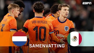 Maxim Dekker Scoort Bij Zijn Debuut Samenvatting Jong Oranje - Jong Mexico