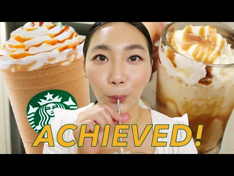 EASY HOMEMADE STARBUCKS CARAMEL FRAPPE (Most Requested Niyo!) | Raiza Contawi