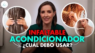 🔴 APRENDE a ESCOGER EL MEJOR ACONDICIONADOR Para ti NO Busques MÁS @drapilarochoa - Dermatologa