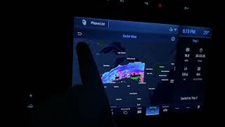 2021 F150 How to display the Weather on the Navigation