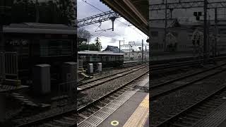 【阪急電車】〜9300系特急電車桂駅到着お出迎え〜ジョイント音を添えて〜