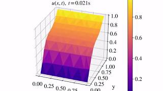 Numerical solution of the heat equation with two Dirichlet boundary conditions