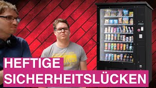 Hacker entdecken Sicherheitslücken in Snackautomaten , sind wir noch sicher ?